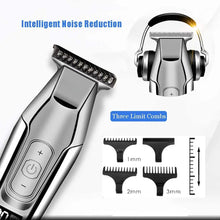 Load image into Gallery viewer, Professional Hair Clipper Beard Trimmer for Men Adjustable Speed LED Digital Hair Clipper Carving Clippers Electric Razor
