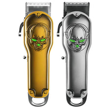 Load image into Gallery viewer, Professional Adjustable Full Metal Hair Clipper for Men Electric Beard Hair Trimmer Cordless Hair Cutter Machine Rechargeable
