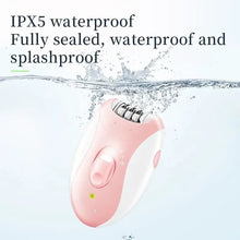 Load image into Gallery viewer, Women Epilator Electric Facial Body Painless Lady Legs Bikini Legs Arms Underarm Rotary Epilator Rechargeable
