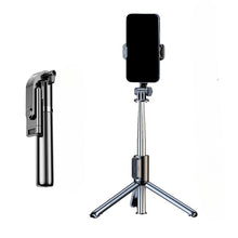 Load image into Gallery viewer, Portable Tripod for Mobile Phone Selfie Stick With Remote Control Telescopic Phone Bluetooth Stick For Huawei iPhone Android
