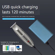Load image into Gallery viewer, USB Rechargeable Hair Clipper Hair Clipper Oil Head Clipper Hair Carving Carving White Beard Trimming
