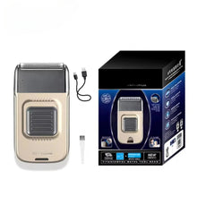 Load image into Gallery viewer, Rechargeable razor Portable Travel Beard Trimmer Reciprocating Cordless Shaving Machine for Men
