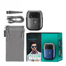 Load image into Gallery viewer, Hair Trimmer Professional Waterproof Travel Mini Beard Trimmer IPX7 Portable Reciprocating Foil Trimmer for Men
