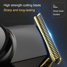 Load image into Gallery viewer, Hair Trimmer 8000 RPM Professional Barber Hair Cutting Machine Hair Clipper Rechargeable Haircut 0mm Trimmer for Men
