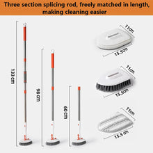 Load image into Gallery viewer, Multifunction Household Cleaning Brush Extended Mop 180° Rotatable Adjustable Floor Bathroom Toilet Cleaning Ceiling Dusting
