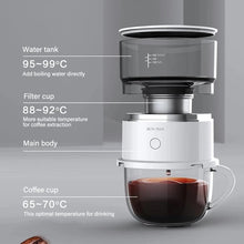 Load image into Gallery viewer, Mini Coffee Machine Hand-Pressed Coffee Maker Coffee Brewer Grinder Automatic Hand Drip Coffee Maker Coffeeware
