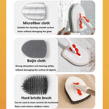 Load image into Gallery viewer, Multifunction Household Cleaning Brush Extended Mop 180° Rotatable Adjustable Floor Bathroom Toilet Cleaning Ceiling Dusting
