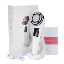 Load image into Gallery viewer, EMS Facial Massager Hot Cold Face Lifting Machine LED Photon Therapy Clean Beauty Device Wrinkle Removal Anti Aging Skin Care
