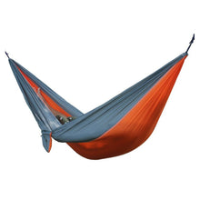 Load image into Gallery viewer, Hiking Camping Lightweight Hammocks Outdoor Backyard Leisure Hanging Swing Bed Furniture Leisure Sleeping Hanging Bed

