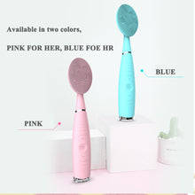 Load image into Gallery viewer, High Frequency Electric Face Cleaner Brush Sonic Facial Cleansing Deep Pore Cleaner Blackhead Removal Facial Massager
