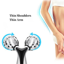 Load image into Gallery viewer, 3D Roller Massager Portable Facial Body Massage Lifting Slimming V-face 360 Rotate Thin Face Wrinkle Remover Y Shape Relaxation
