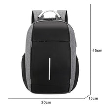Load image into Gallery viewer, Men's Backpack Business Multifunctional USB Charging Notebook Bag For 15.6 Inch Casual Waterproof Backbag For Man
