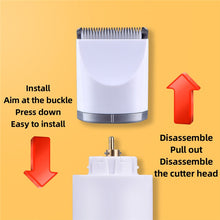 Load image into Gallery viewer, 4 In 1 Multifunction Dog Hair Cutter Professional Pet Nail Polisher Electric Pet Cat Clipper Pets Haircut Shaver Mower
