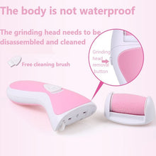 Load image into Gallery viewer, Electric Rechargeable Pedicure Foot Care Tool Fast Callus Mini Feet Dead Dry Skin Removal Portable and small Foot Sharpener
