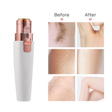 Load image into Gallery viewer, 2 In 1 Electric Eyebrow Trimmer Female Women Epilator Eye Brow Lip Hair Removal Mini Painless Face Whole Body Shaver Depilador
