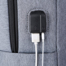 Load image into Gallery viewer, Backpack For Men Multifunctional Man's Business Bag USB Charging Waterproof Rucksack Male For Laptop Trolley Strap Design
