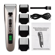 Load image into Gallery viewer, Professional Men's Hair Clippers Led Display Hair Trimmer Barber Haircut Ceramic Blade Shaver USB Rechargeable Razor Machine
