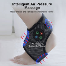 Load image into Gallery viewer, Smart Ankle Brace Foot Compression massager Multifunctional Electric Ankle Heating Brace and Foot Pain Relief Vibration
