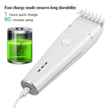 Load image into Gallery viewer, Electric Hair Clippers Low Noise Hair Cutting Shaver Coldless Adjustment Blade Haircut For Men Hair Beard Trimmer Machine
