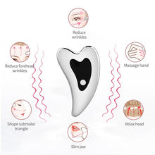 Load image into Gallery viewer, Micro-current Face Electric Guasha Massager Machine Facial Massage Rechargeable Skin Rejuvenation Lifting Scraping Slimming Tool
