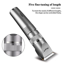 Load image into Gallery viewer, Professional Hair Trimmer Electric Hair Clipper Ceramic Blade Head Trimmer Rechargeable Razor Hair Cutter Barber Machine
