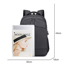 Load image into Gallery viewer, Business Backpack For Men Multifunctional Waterproof Bag Large Capacity USB Charging Rucksack Male For Laptop 15.6 Inch

