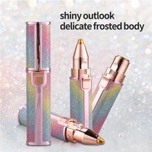 Load image into Gallery viewer, 2 In 1 Electric Eyebrow Trimmer Makeup Painless Eye Brow Epilator Mini Shaver Razors Women Portable Facial Body Hair Remover
