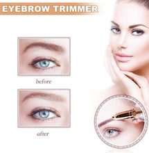 Load image into Gallery viewer, Eyebrow Trimmer Pen Makeup Facial Epilator Painless Portable Women's Shaver Electric Razor Body Hair Removal for Women
