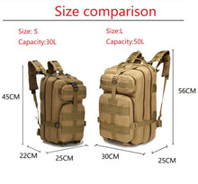 Load image into Gallery viewer, 1000D Nylon Bags Backpacks Hiking Backpack  Outdoor Military Rucksacks Tactical Backpack Military Bag Men Bag Backpack
