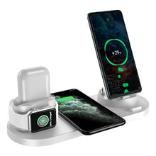 Load image into Gallery viewer, Wireless Charger for iPhone 14/13/12 Fast Charger for iphone Fast Charging Pad Huawei Charging Dock Station 6 in 1
