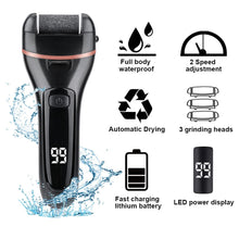 Load image into Gallery viewer, Electric Foot File For Heels Grinding Pedicure Tools Professional Foot Care Tool Kit Dead Hard Skin Callus Remover
