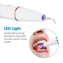 Load image into Gallery viewer, Ultrasonic Dental Cleaner Set Dental Calculus Scaler Electric Sonic Oral Teeth Tartar Remover Plaque Stains Cleaner Teeth Tool
