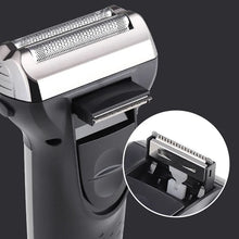 Load image into Gallery viewer, Electric Shaver Men's Smart Digital Display USB Reciprocating Double-blade Electric Shaver Electric Razor Set Led Display
