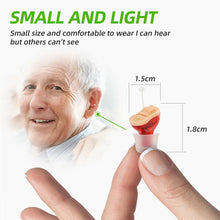Load image into Gallery viewer, Invisible Hearing Aids for Deafness Sound Amplifiers Wireless Headphones Audio Amplifier Speaker

