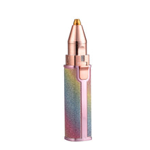 Load image into Gallery viewer, 2 In 1 Electric Eyebrow Trimmer Female Women Epilator Eye Brow Lip Hair Removal Mini Painless Face Whole Body Shaver
