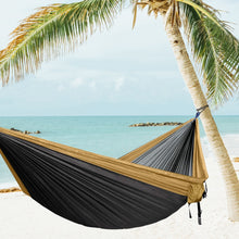 Load image into Gallery viewer, Hiking Camping Lightweight Hammocks Outdoor Backyard Leisure Hanging Swing Bed Furniture Leisure Sleeping Hanging Bed
