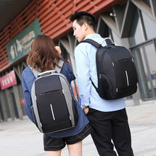 Load image into Gallery viewer, Men's Backpack Business Multifunctional USB Charging Notebook Bag For 15.6 Inch Casual Waterproof Backbag For Man
