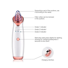 Load image into Gallery viewer, Vacuum Blackhead Remover Pimple Acne Removal Tool Skin Care Pore Cleaner Facial Diamond Dermabrasion Machine
