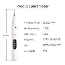 Load image into Gallery viewer, Electric Sonic Dental Calculus Scaler Oral Teeth Irrigator Calculus Remover Plaque Stains Cleaner Teeth Whitening LED Display
