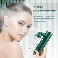 Load image into Gallery viewer, Mini Facial Nano vaporizer Air Compressor Face moisturizer Moisturizing Sprayer Spray Gun Oxygen Skin Care Face Steamer
