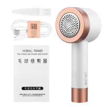Load image into Gallery viewer, 2 In 1 Lint Remover Clothes Fuzz Pellet Trimmer + Sticky Hair Dual-use USB Charging Fabric Shaver Sweater Fuzz Removal
