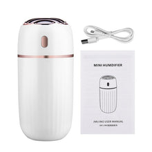 Load image into Gallery viewer, 30Ml Wireless Aromatherapy Humidifier Essential Aroma Oil Diffuser Ultrasonic Air Humidifier USB Mini Mist Maker LED Light
