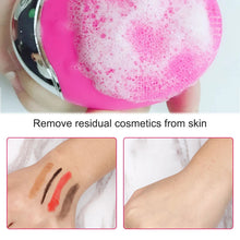 Load image into Gallery viewer, Electric Face Cleaner Sonic Silicond Facial Cleansing Brush Electric Ultrasonic Vibrating Face Massager Mini Pore Deep Cleaning
