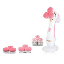 Load image into Gallery viewer, 3 In 1 Electric Facial Cleansing Brush Rotating Deep Pore Cleaning Skin Peeling Blackhead Removal Exfoliation Cleanser
