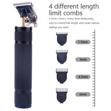 Load image into Gallery viewer, Hair trimmer Barber Haircut Rechargeable hair Clipper Cordless For Men Hair Cutting Machine Beard trimmer 0mm razor shaver
