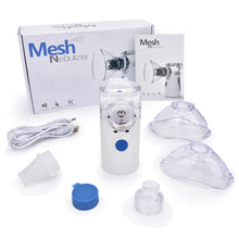 Load image into Gallery viewer, Health Care Inhale Nebulizer Mini Portable Steaming Inhaler For Baby Adult Rechargeable Mesh Atomizer Inalador Nebulizador
