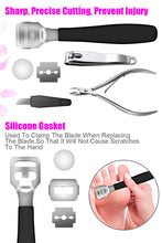 Load image into Gallery viewer, Professional Pedicure Tools Set 23 in 1 Stainless Steel Foot Care Kit Foot Rasp Dead Skin Remover Pedicure Kit for Women Salon
