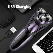 Load image into Gallery viewer, Professional Electric Shaver For Men Beard Trimmer 3D Floating Blade Rechargeable Hair Cutting Machine LED Display Shaving Razor
