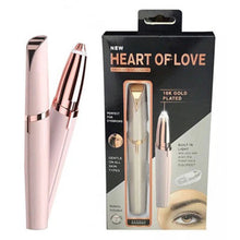 Load image into Gallery viewer, Women Electric Eyebrow Trimmer Mini Painless Eye Brow Epilator Lipstick Brows Hair Remover Razor Facial Hair Remover
