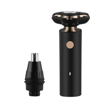 Load image into Gallery viewer, 2 In 1 Electric Shaver Men's Beard Nose Ear Trimmer Portable Haircut Razor 4D Blades Rechargeable Trimmer Machine For Travelling
